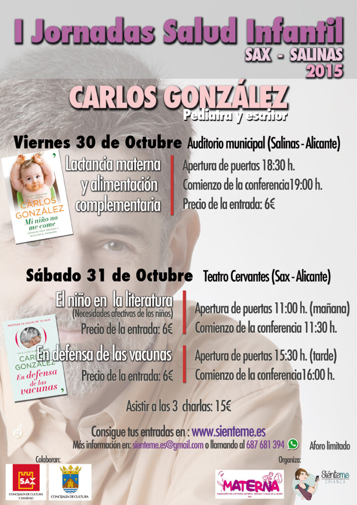 Cartel Carlos González Sax Salinas